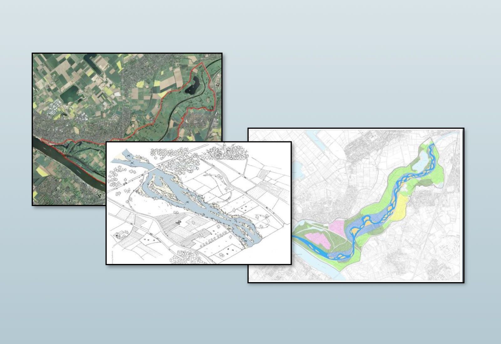 Gewässerentwicklung der Siegmündung